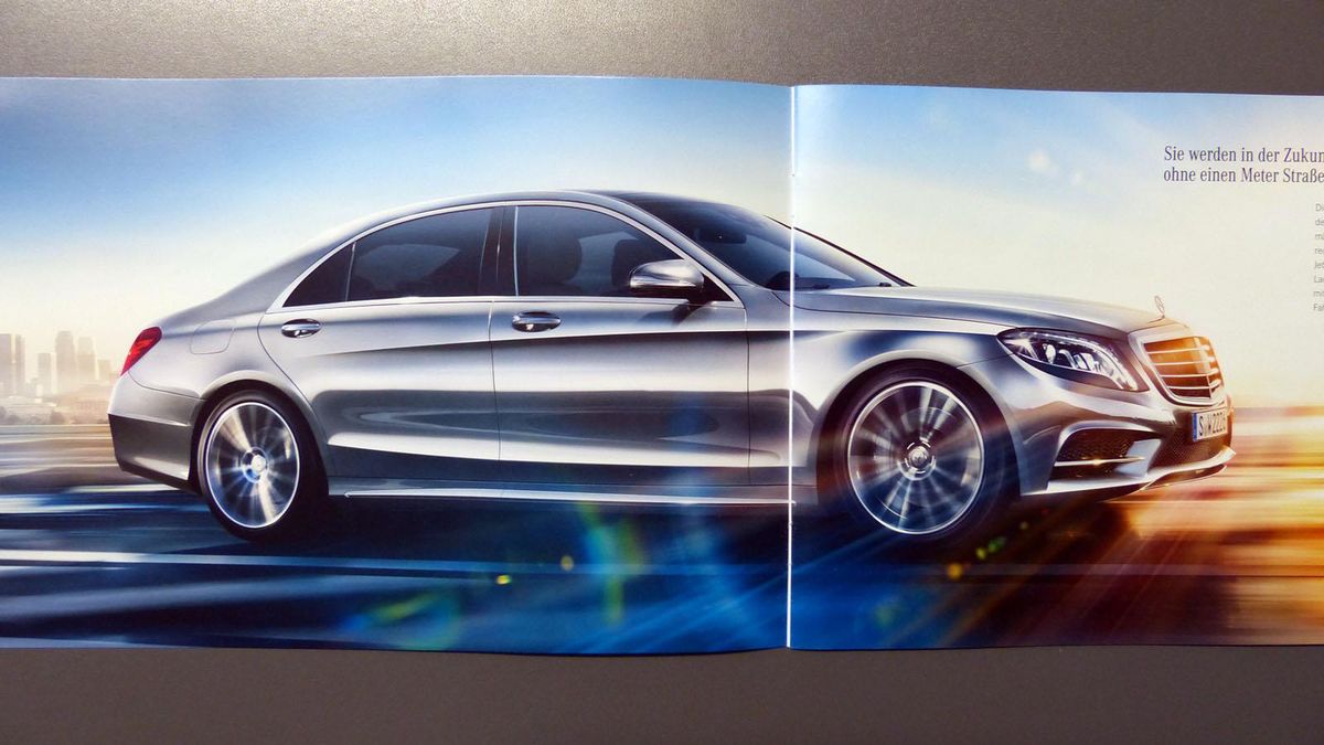 2014 Mercedes-Benz klasy S (zdjęcia broszury)