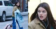 17-letnia Suri Cruise, wyposażona w różową walizkę, spaceruje po Nowym Jorku. Coraz bardziej przypomina znaną mamę?  (ZDJĘCIA)
