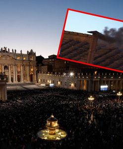 Konklawe 2025. Pierwszy dym z komina na dachu Kaplicy Sykstyńskiej