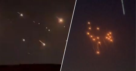 Żelazna Kopuła w akcji. Zdjęcia i nagrania krążą w sieci