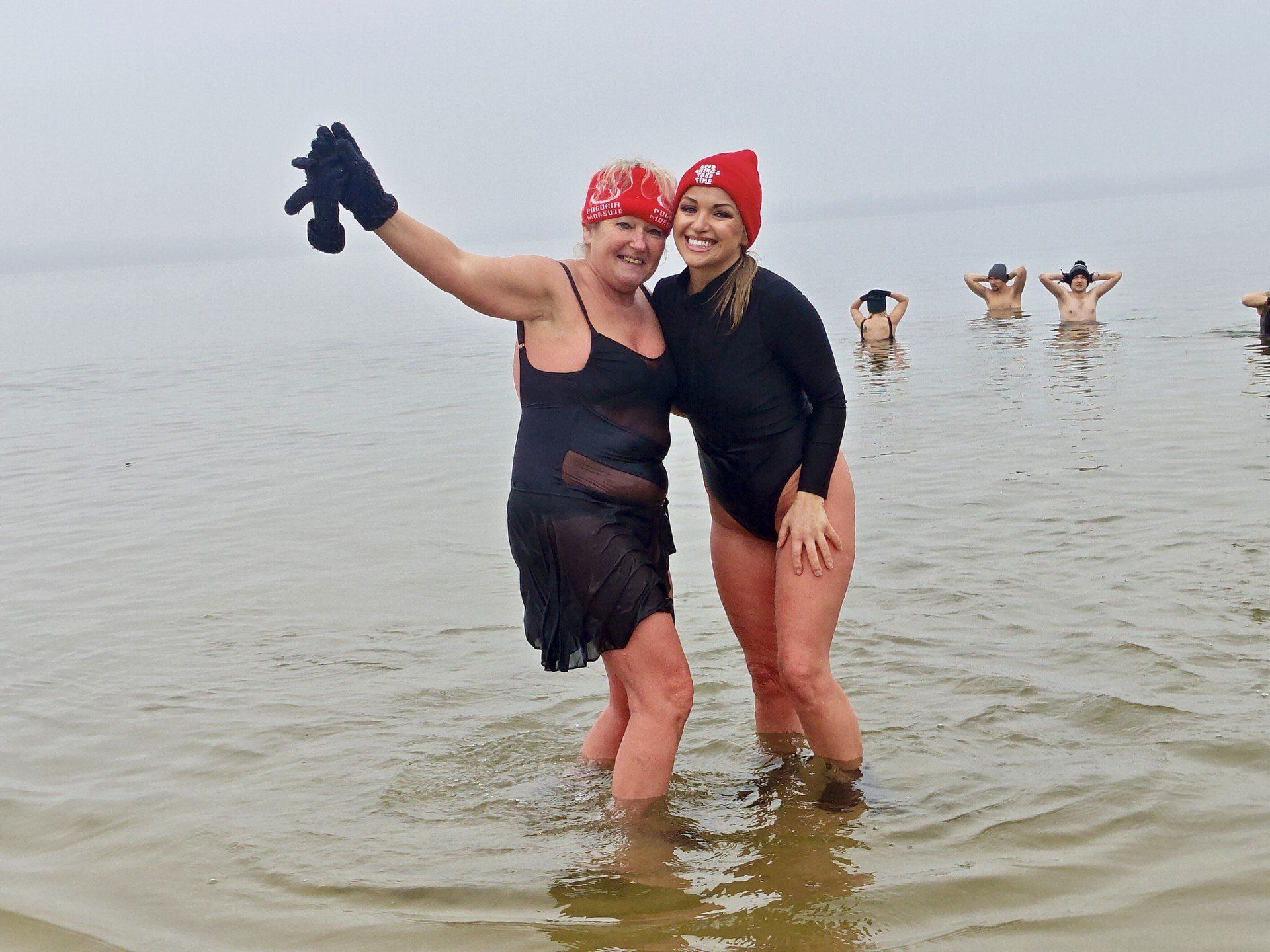 Pogoria Morsuje w Dąbrowie Górniczej. Oni nie boją się zimnej wody