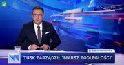 "Wiadomości" idą na całość. Wyglądały jak spot wyborczy wymierzony w Tuska