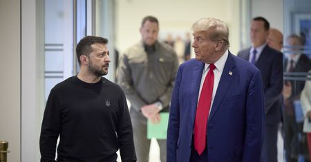 Trump spotkał się z Zełenskim. "Wojna musi się skończyć"