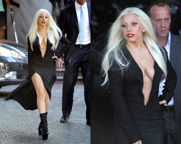Upiorna Lady Gaga (BIUST NA WIERZCHU)