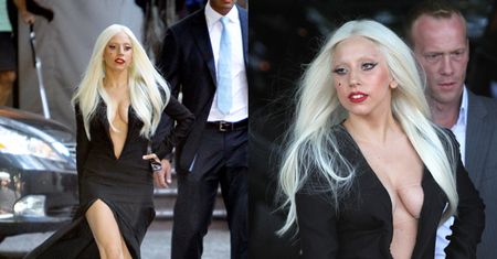 Upiorna Lady Gaga (BIUST NA WIERZCHU)