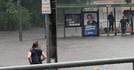 Ogromna ulewa w Poznaniu. "Koniec świata". Zobacz zdjęcia