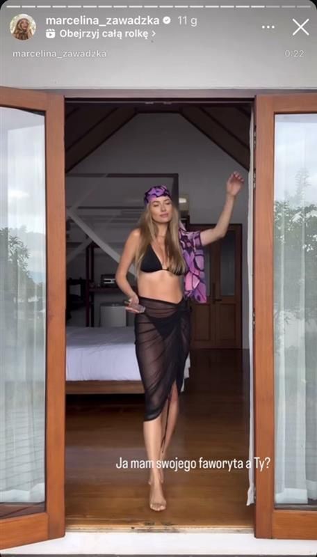 Marcelina Zawadzka w bikini
