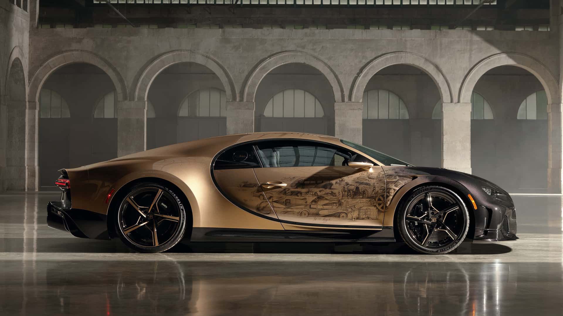 Bugatti Chiron Super Sport Golden Era