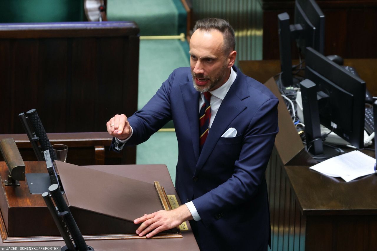 Wymiana zdań z reporterem. Fala komentarzy