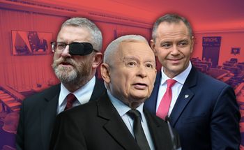 Konsternacja w PiS po słowach Nawrockiego. W tle "pakt" z Braunem