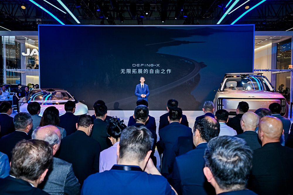 Prezentacja JAC na Shanghai Motor Show 2025