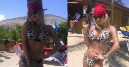 Doda na plaży na Wyspach Kanaryjskich! (FOTO)