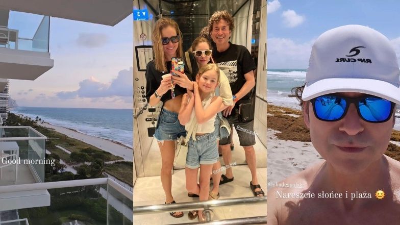 Tak prezentuje się tropikalna Wielkanoc Agaty i Piotra Rubików: widok na ocean, wielkie jaszczury, wykwintne jedzenie... (FOTO)