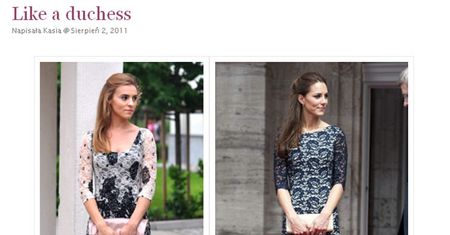 Kasia Tusk pozuje na... Kate Middleton! (FOTO)