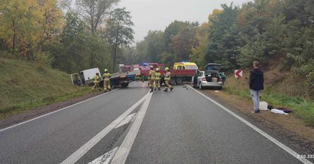 Poważne utrudnienia w Chmielewie - droga całkowicie zablokowana!