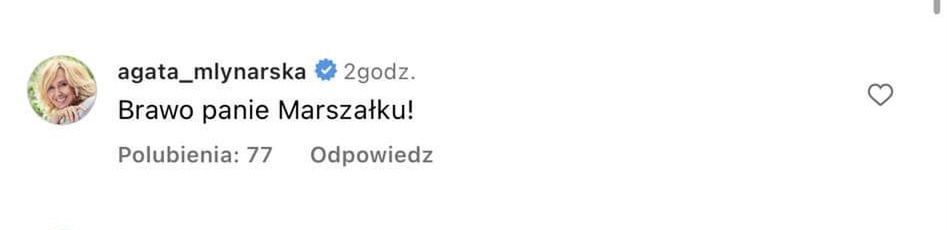 komentarze pod nagraniem z przemówienia Szymona Hołowni