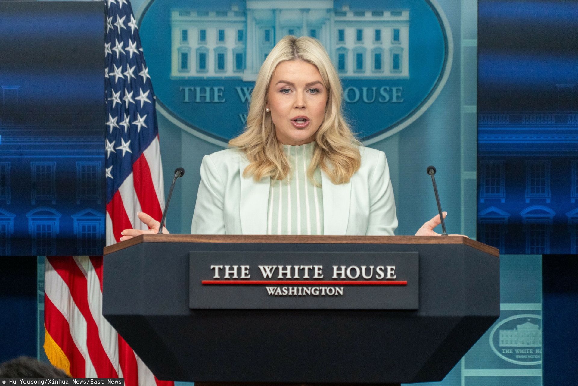 Rzeczniczka Białego Domu rozpływa się nad "zdolnościami" Trumpa