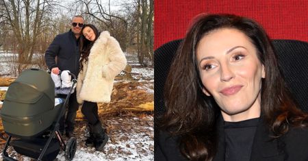 Dominika Serowska o relacjach dzieci Marcina Hakiela z przyrodnim bratem: "Adam nie jest specjalnie zainteresowany bobasem"