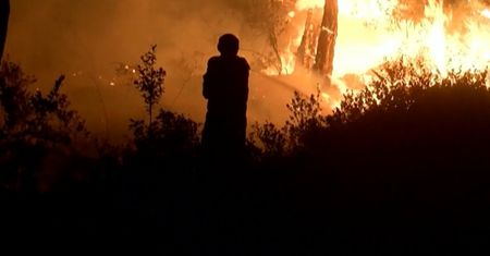 Wideo z Riwiery. Ogień w ulubionym, turystycznym kraju Polaków