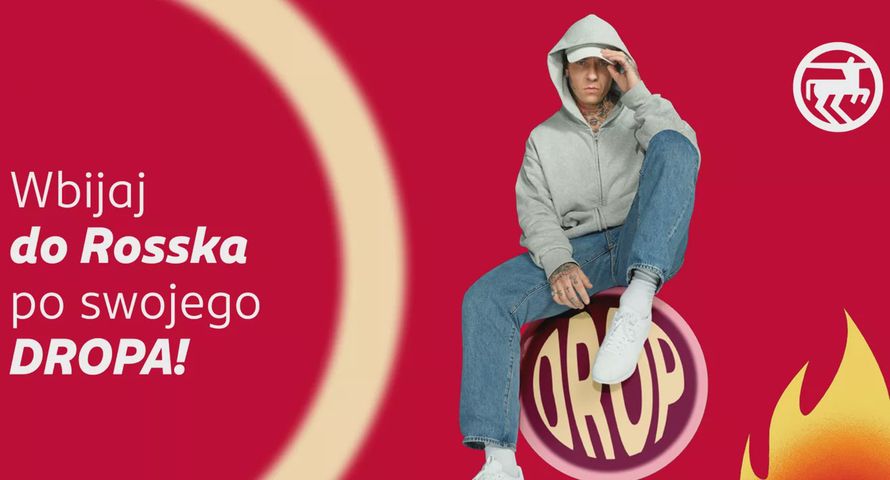 „Wbijaj do Rosska po swojego dropa” – Rossmann stawia na młodych raperów