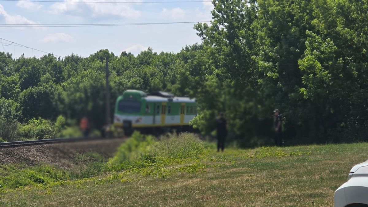 Potrącenie na torowisku 