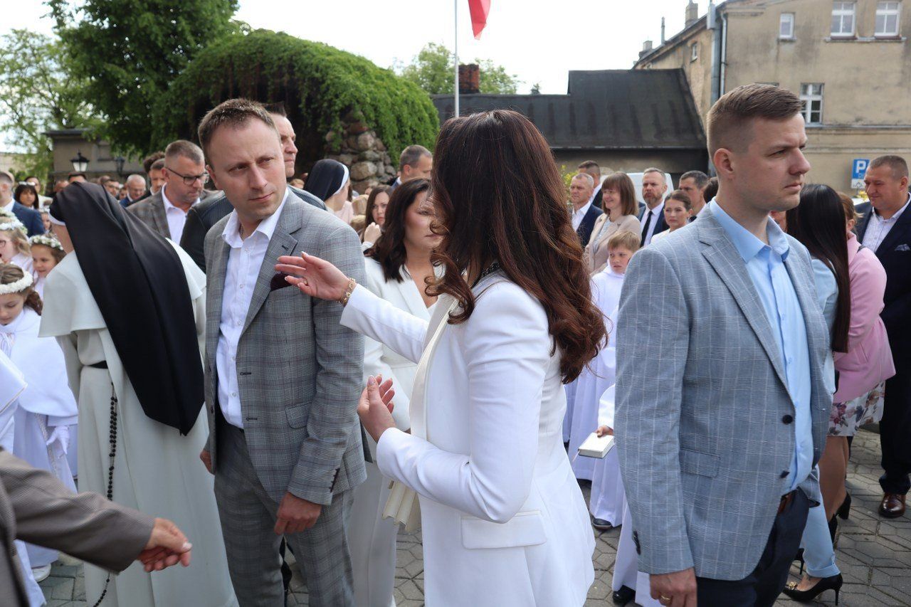 Uroczystość Pierwszej Komunii Świętej w kościele pw. św. Stanisława Biskupa w Rydzynie