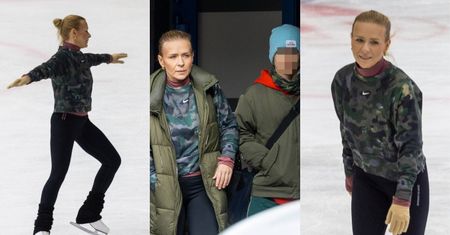 Lżejsza o 18 kilogramów Aneta Zając śmiga z nastoletnimi synami na łyżwach. Wiedzieliście, że potrafi kręcić piruety? (ZDJĘCIA)