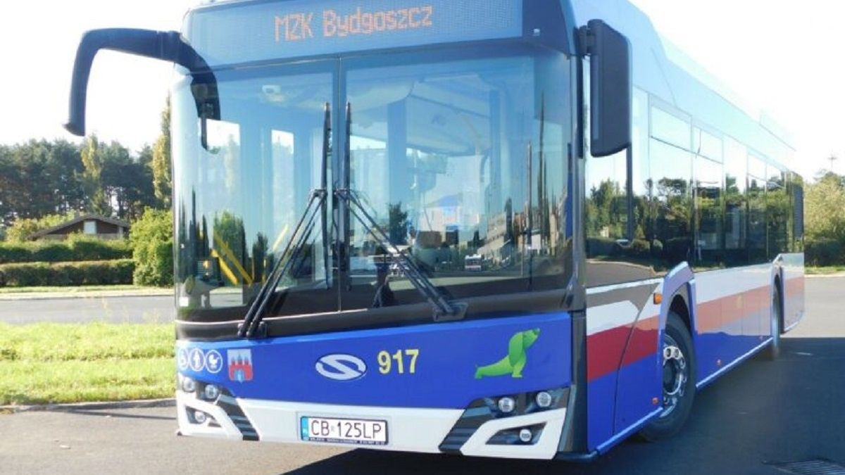 51-latek ukradł autobus w Bydgoszczy.