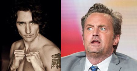 Matthew Perry w podstawówce... pobił Justina Trudeau!