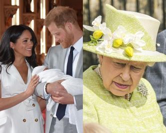 Królowa Elżbieta NIE POJAWI SIĘ na chrzcinach Archiego. Meghan Markle nie chciała jej na uroczystości?