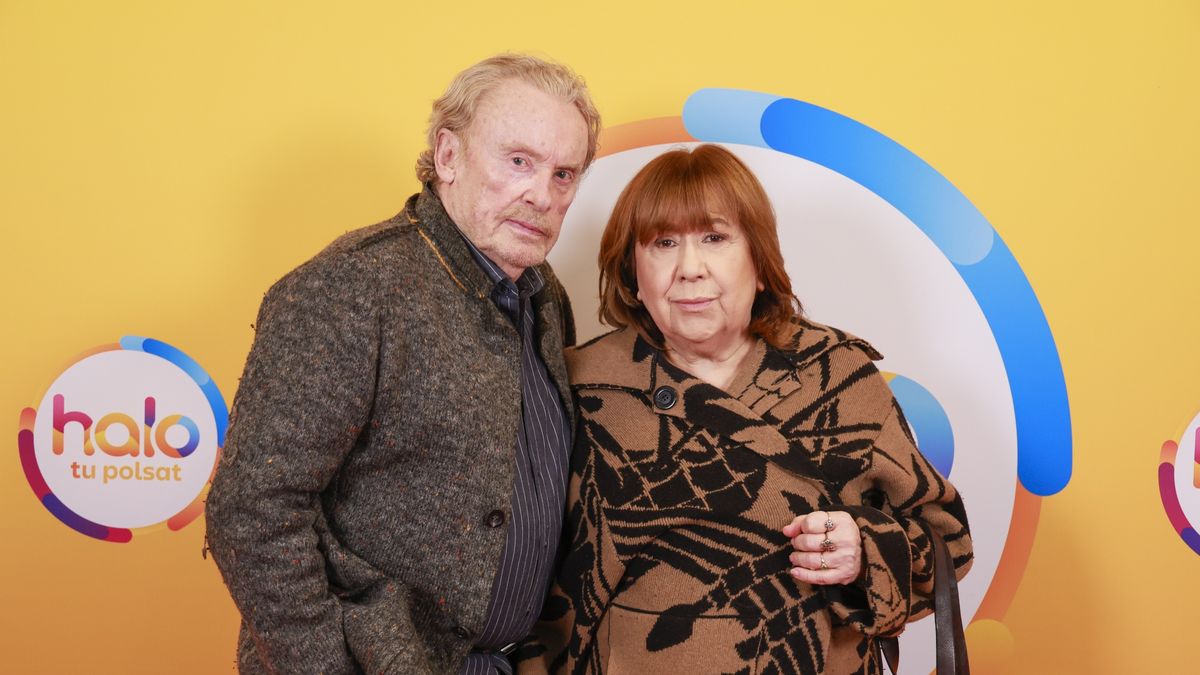 Daniel Olbrychski z żoną Krystyną