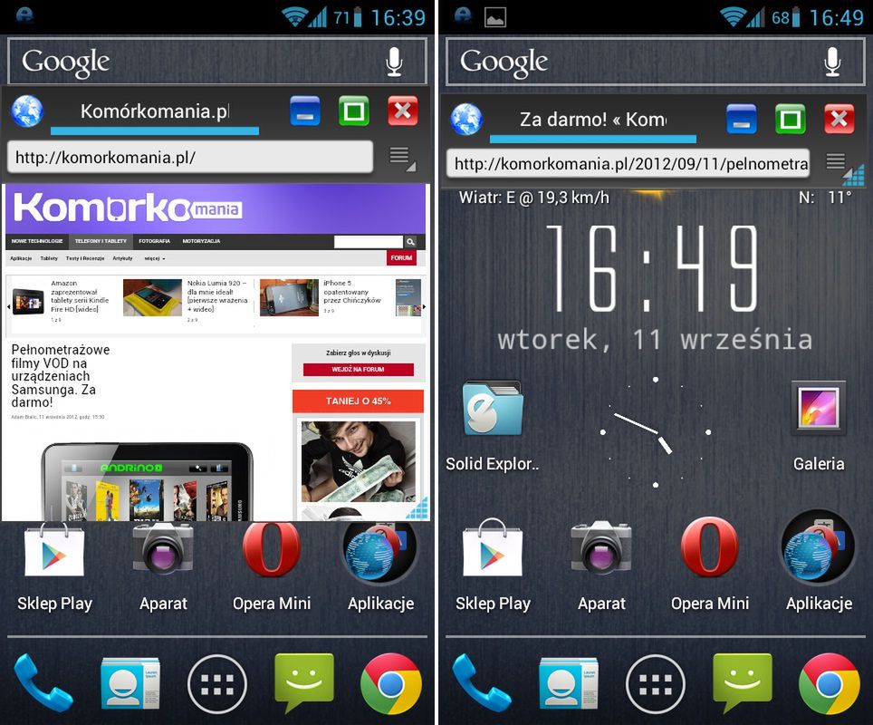Okna w Androidzie, czyli zasmakuj prawdziwego multitaskingu 3