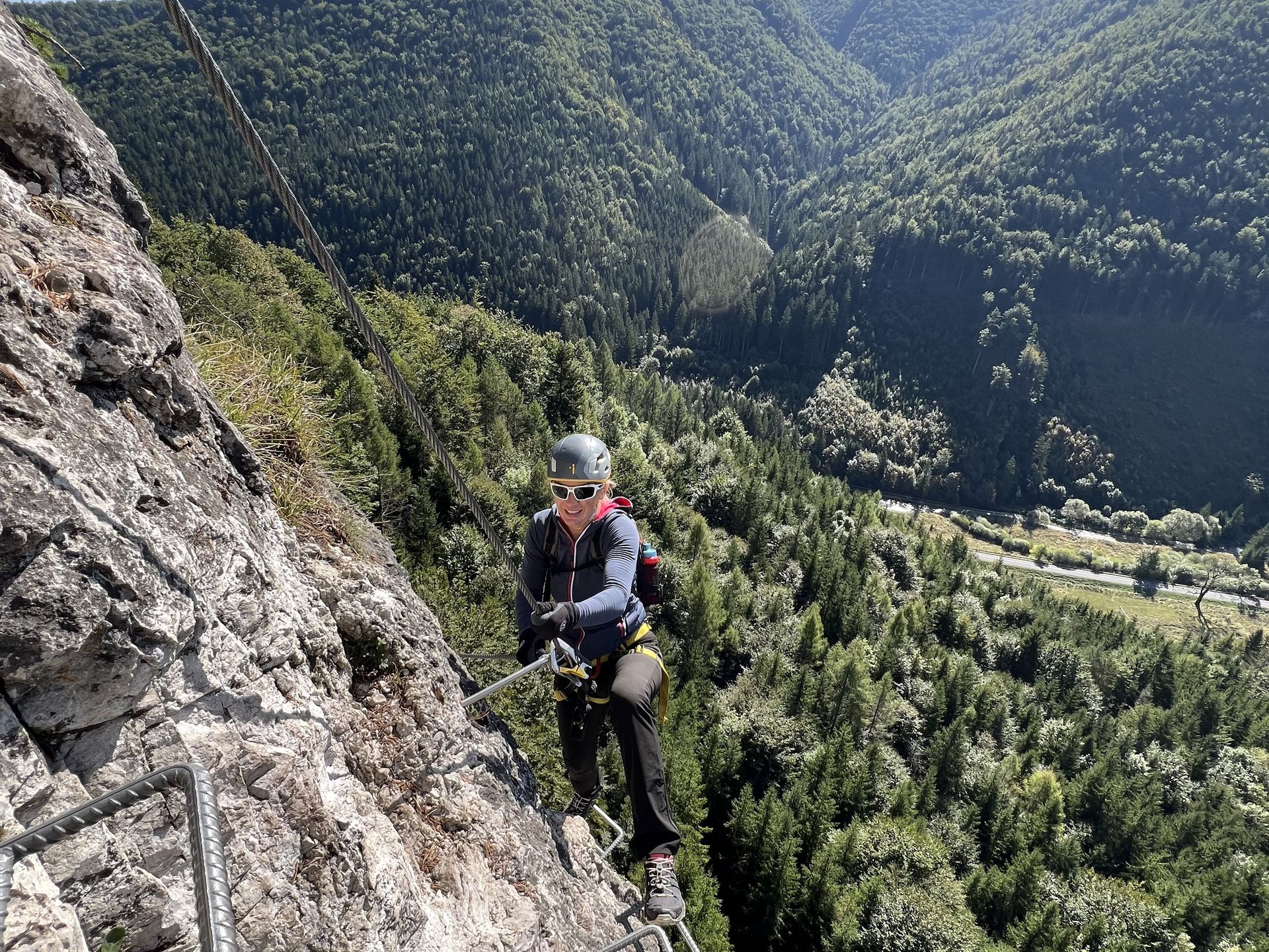 "Spacer" po via ferrata to atrakcja dla osób bez lęku wysokości