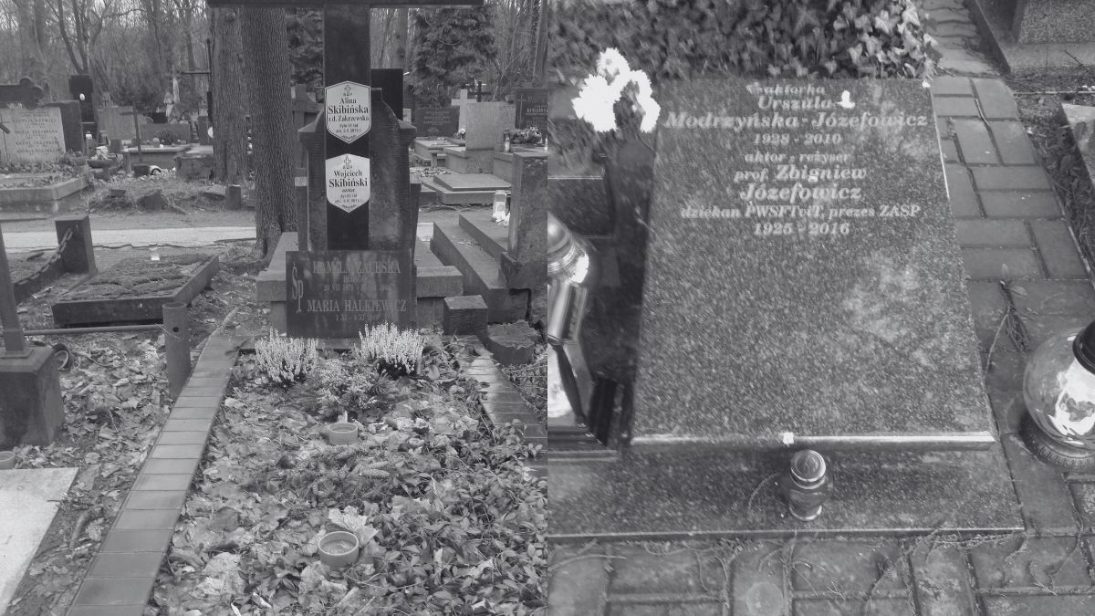 Groby Wojciecha Skibińskiego i Urszuli Modrzyńskiej