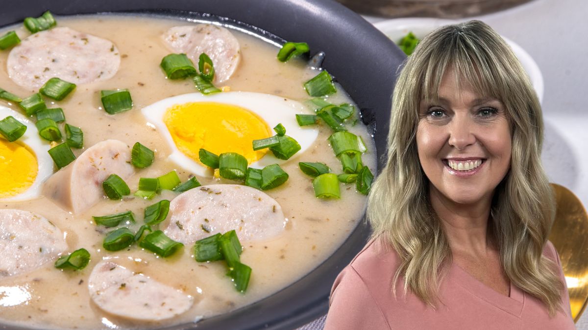 Ewa Wachowicz przygotowuje żurek inaczej. Sekret tkwi w tajnym składniku