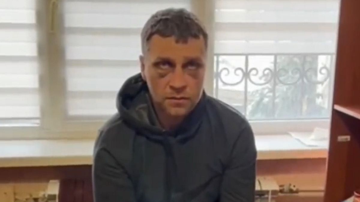 Kolejny rosyjski jeniec schwytany. Wcześniej służył w Syrii