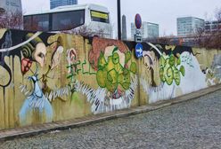 Zniszczono chopinowski mural przy pl. Defilad! [Zdjęcia]