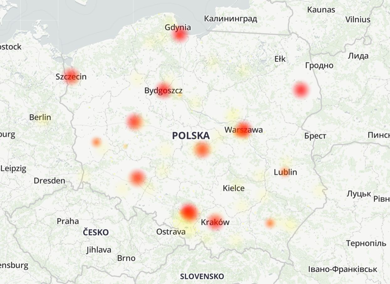 Nie działa popularny serwis. Raporty płyną z całej Polski (aktualizacja)