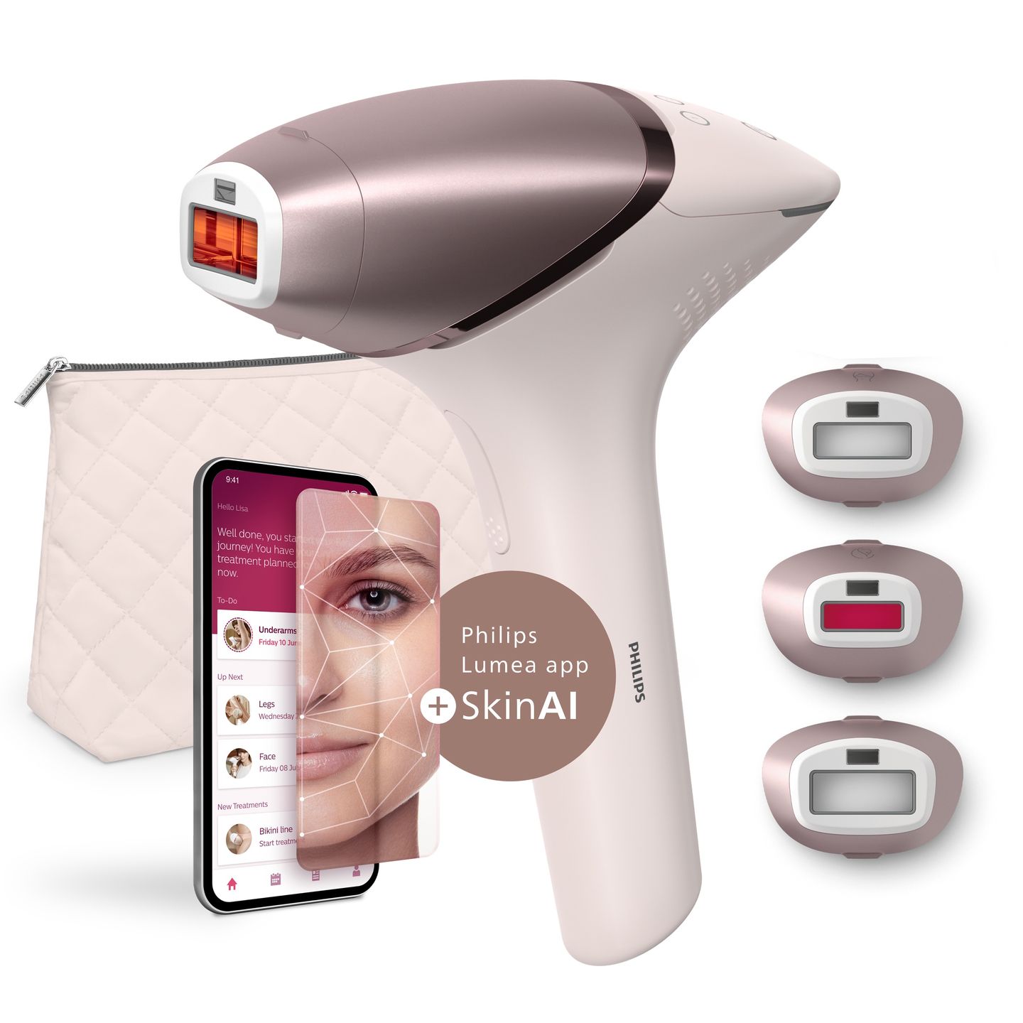 Depilator marki Philips 