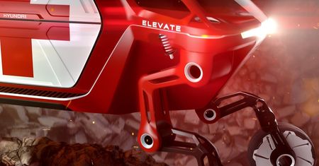 Hyundai Elevate to „samochód kroczący” do zadań specjalnych [AKT.]