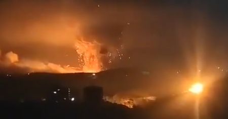 Gigantyczna eksplozja w Tartusie. W pobliżu rosyjskiej bazy
