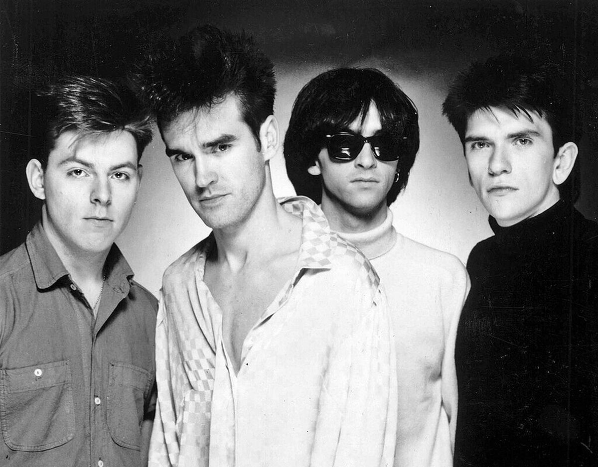 The Smiths w 1985 r. Od lewej: Andy Rourke, Morrissey, Johnny Marr, Mike Joyce