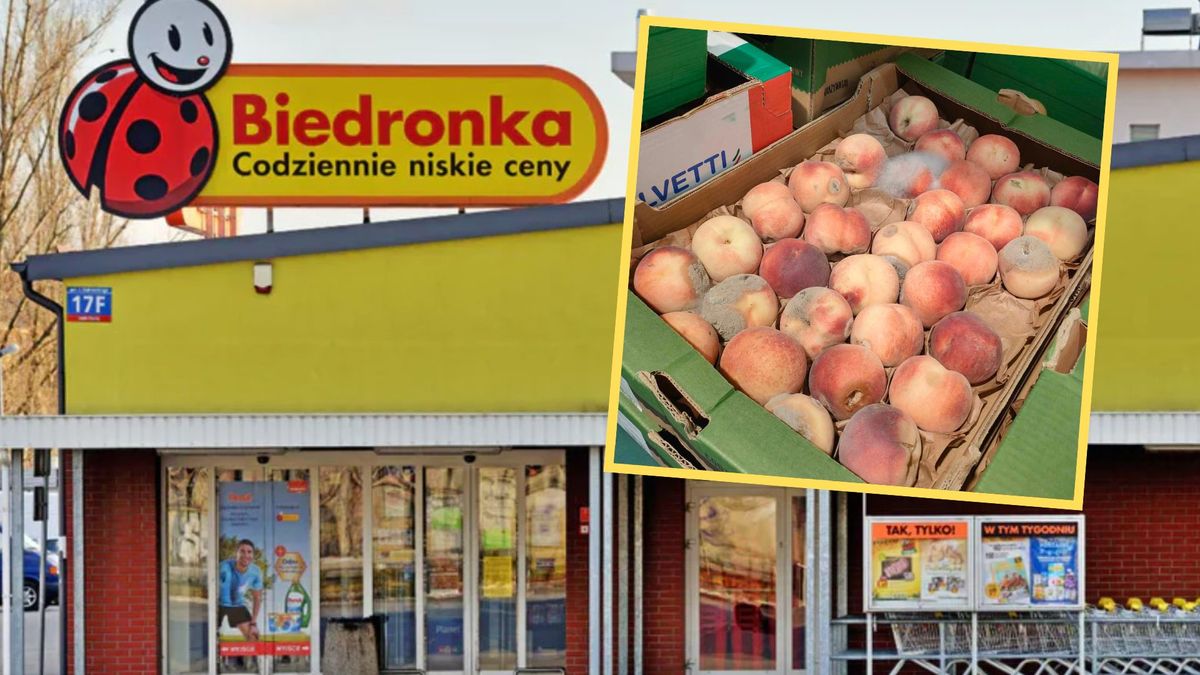 Zakupy w Biedronce. Spleśniałe owoce zauważyła pani Anna