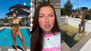 Dramat Deynn: Demontuje basen przy luksusowej willi. "Przez 4 lata kąpaliśmy się w nim kilka razy". Współczujecie?