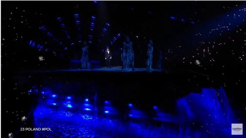Eurowizja 2022 - tak wyglądał finałowy występ Krystiana Ochmana