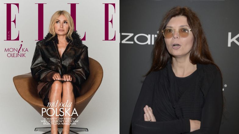 Dorota Wróblewska o okładce z wygładzoną Moniką Olejnik