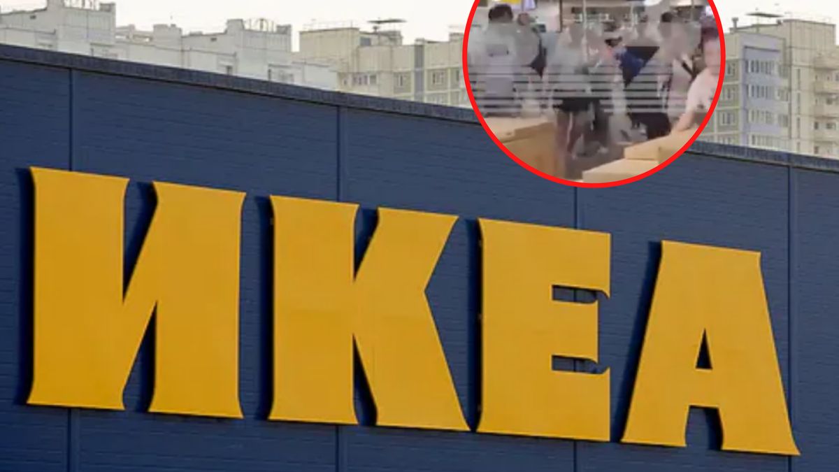 Szturm w rosyjskiej IKEA 