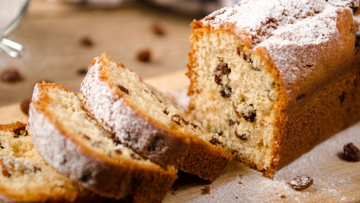 Pyszna babka popielec z bakaliami