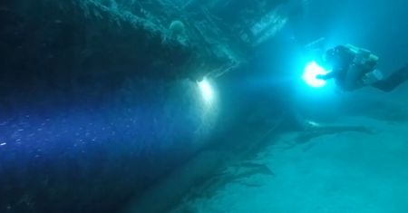 U-Boot u wybrzeży Anglii. Niezwykłe nagrania niemieckiego wraku z II wojny światowej