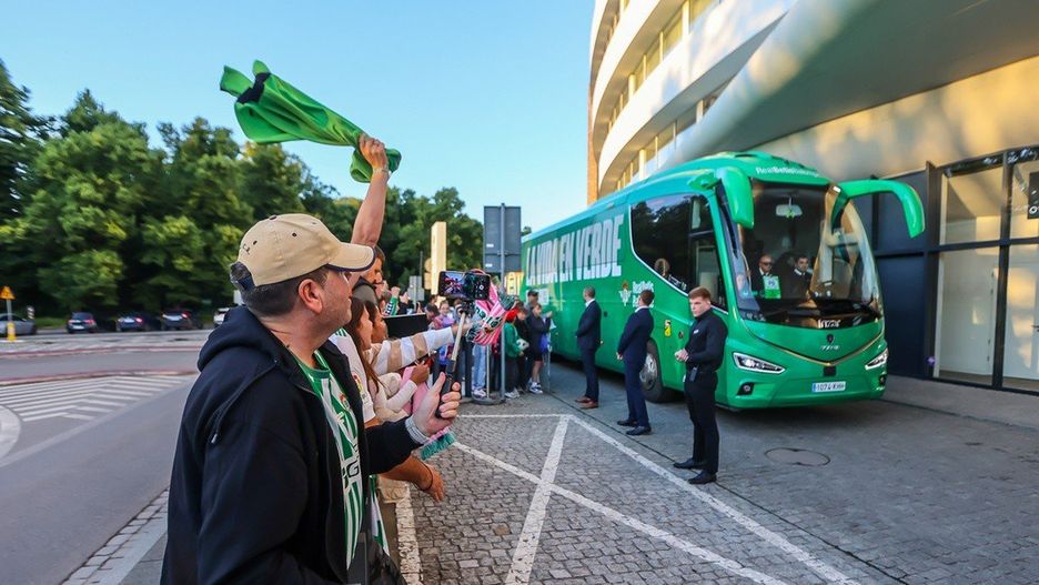 Piłkarze Realu Betis we Wrocławiu